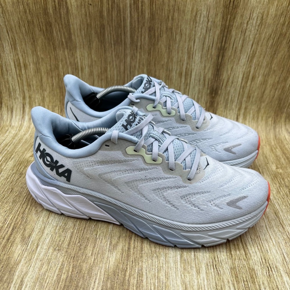 Hoka One One Arahi 6 Running Shoes Women's Size 9.5 B Blue Sneakers 1123195-PABF
